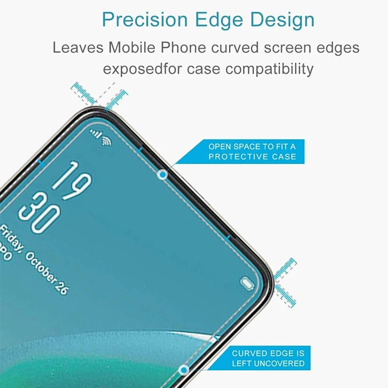 Toughed Glass Transparent Protective Glass for OPPO A5 A7 A7X A9 A9X Phone Glass For OPPO A37 A57 A59 A79 A83 A85