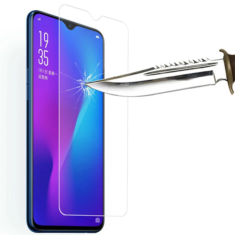 Toughed Glass Transparent Protective Glass for OPPO A5 A7 A7X A9 A9X Phone Glass For OPPO A37 A57 A59 A79 A83 A85