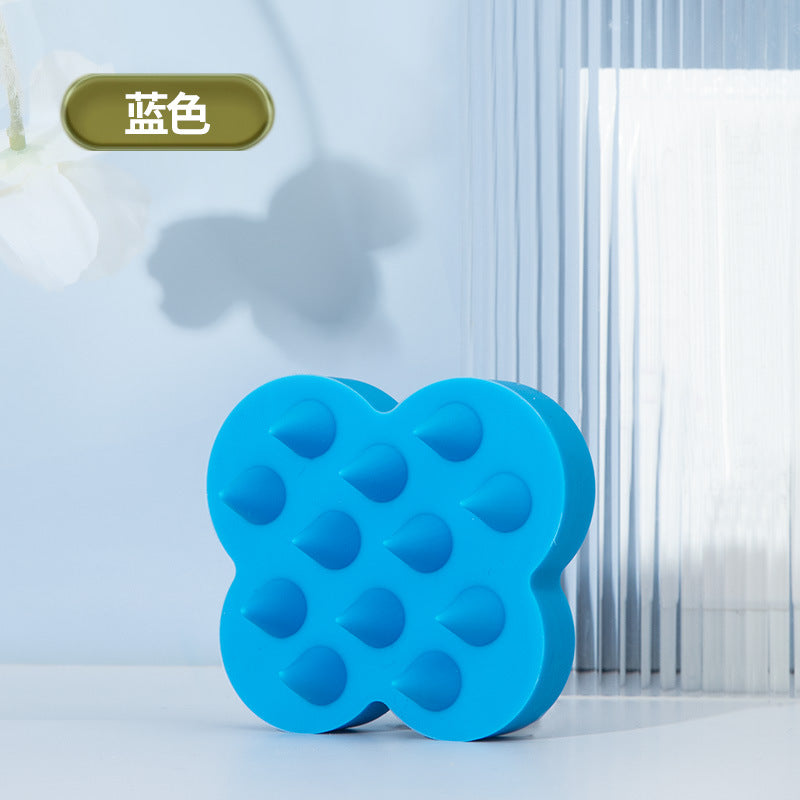 Cross-Border Japanese Shampoo Comb Scalp Massage Comb Hair Comb Silicone Shampoo Brush Butterfly Bath Brush Wholesale
