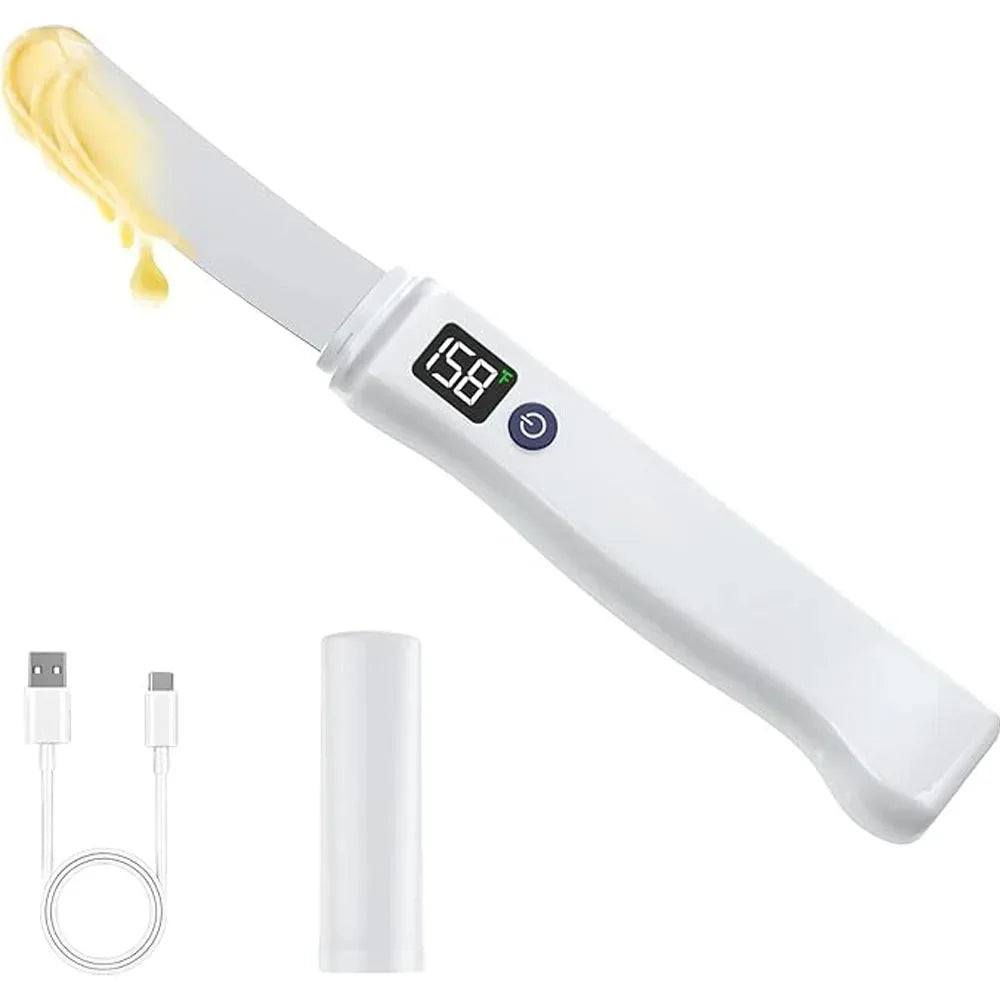 Elektrisches Buttermesser USB – Beheizt für kalte Butter, Käse & Aufstriche