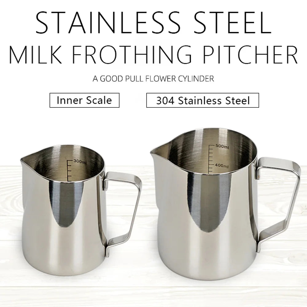 Milchkännchen Edelstahl – Latte Art Pitcher für Barista & Heimgebrauch