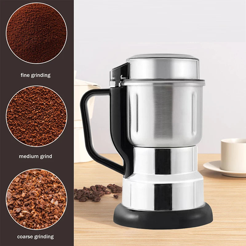 1PC 300W Electric Multifunctional Coffee Grinder Kitchen Cereal Nuts Beans Spices Grains Grinder Machine For Home Coffee Grinder