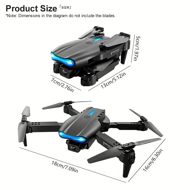 E99PRO MAX Drohne 2026 – Dual 8K Kamera, Faltbar, Wi-Fi & 2 Akkus