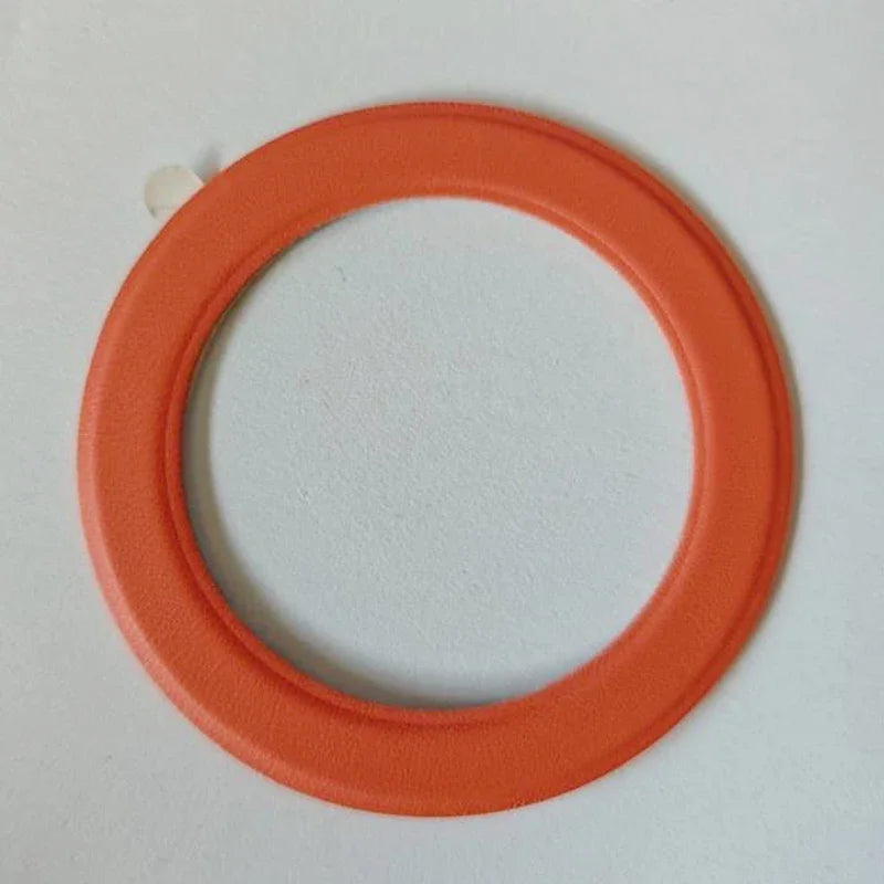 Colourful Mobile Phone Circle Ring Plate for Magsafe Wireless Charger Back Sticker Cellphone Iron Sheet for iPhone 14 15 Xiaomi