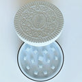 Vanilla Spice Grinder, 2.2-Inch Powerful Manual Grinding,Fun Cookie Shape Design,Protection Plastic Portable Crusher Accessories