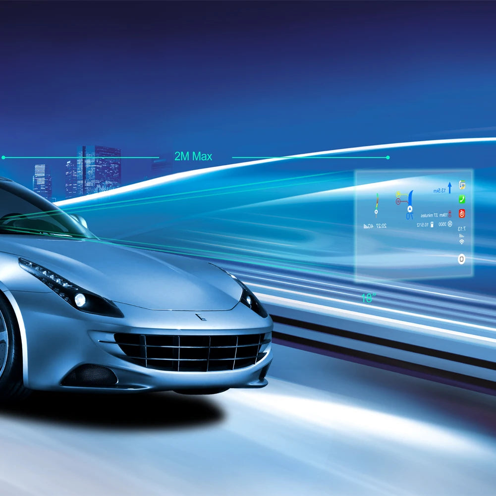 TOP Selling Head up Display for Car Hands Free Car HUD and Remote Control LED Display