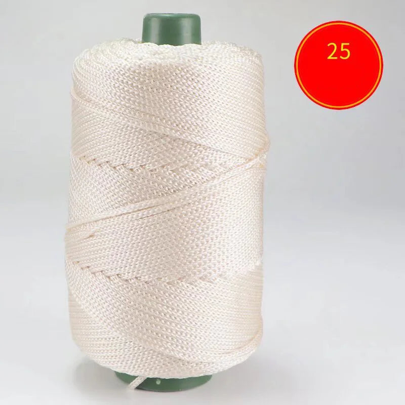 1pc Crocheting light weight Rope cool Hollow yarn to crochet Summer Sun Hat Hand Knitting thick threads bag hat Cushion