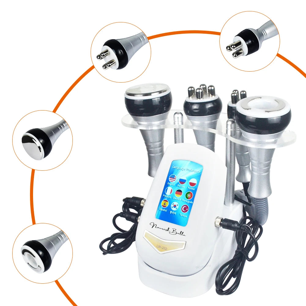 4-in-1 40K Ultraschall Kavitationsgerät – Körperformung & Hautstraffung