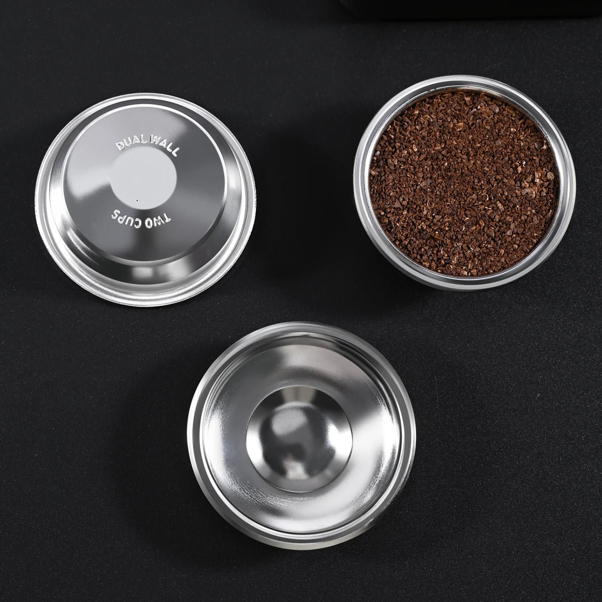 Kaffeefilterkorb 51/54/58mm – Einzel- & Doppelsieb für Portafilter Espressomaschinen