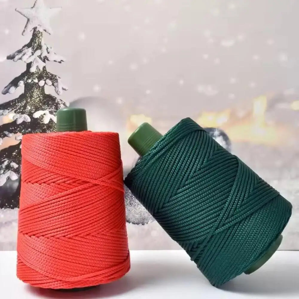1pc Crocheting light weight Rope cool Hollow yarn to crochet Summer Sun Hat Hand Knitting thick threads bag hat Cushion