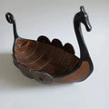 Top selling Nordic retro Viking leader ship pirate ship resin tabletop decoration crafts