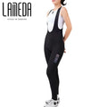 Lameda Top-selling Women Fleece Cycling Bib Tights Warm Breathable Abrasion-resistant Outdoor Gym Pants