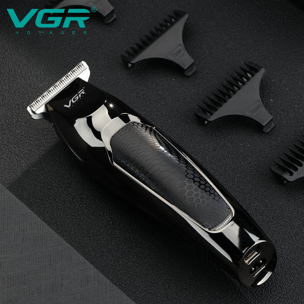 VGR Hair Trimmer Electric Hair Clipper Barber Cordless Hair Cutting Machine Mini Haircut Edgers Cutter Clipper for Men V-030