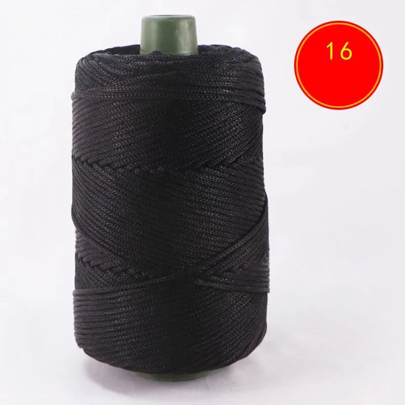 1pc Crocheting light weight Rope cool Hollow yarn to crochet Summer Sun Hat Hand Knitting thick threads bag hat Cushion