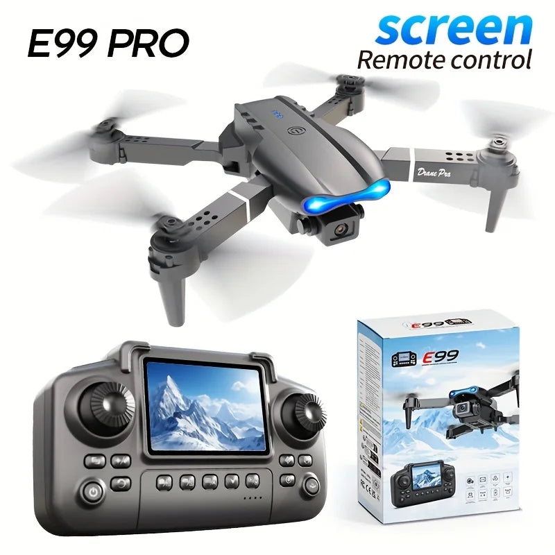 E99PRO MAX Drohne 2026 – Dual 8K Kamera, Faltbar, Wi-Fi & 2 Akkus