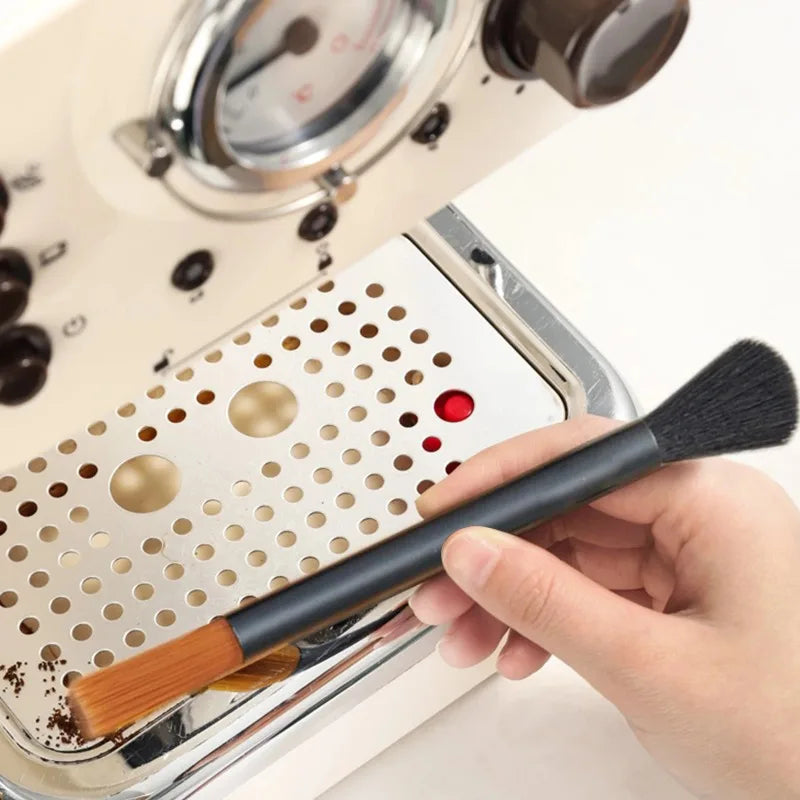 Kaffeemaschinen Reinigungsbürste – Barista Werkzeug für Kaffeebar & Mühle