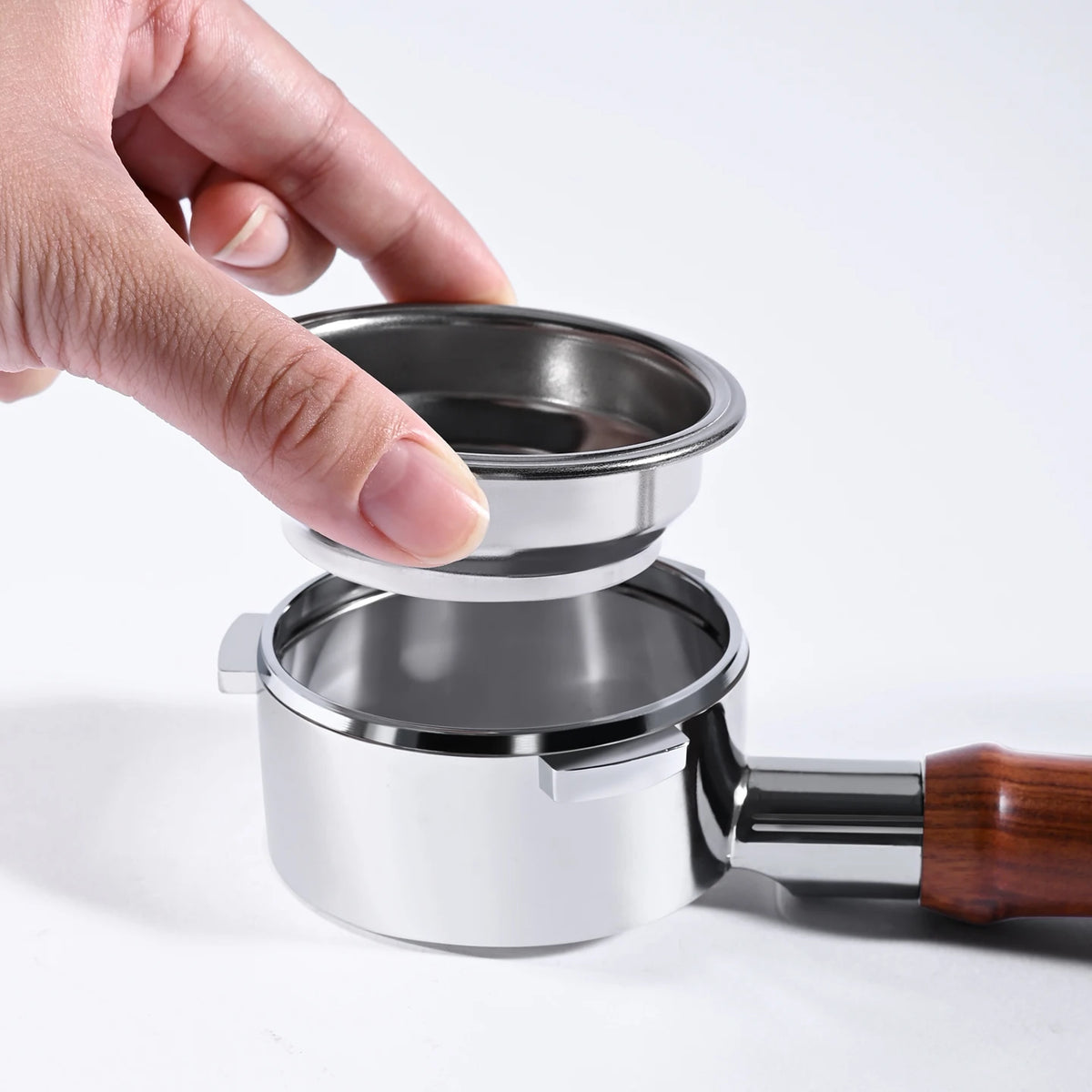 Kaffeefilterkorb 51/54/58mm – Einzel- & Doppelsieb für Portafilter Espressomaschinen
