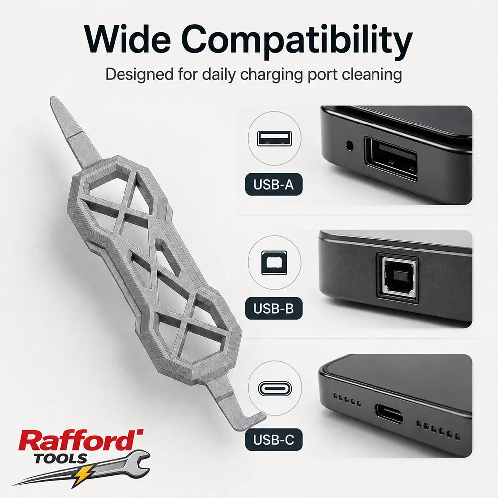 USB Anschluss Reiniger – Dual-End Staubreiniger für USB-A, USB-B & USB-C