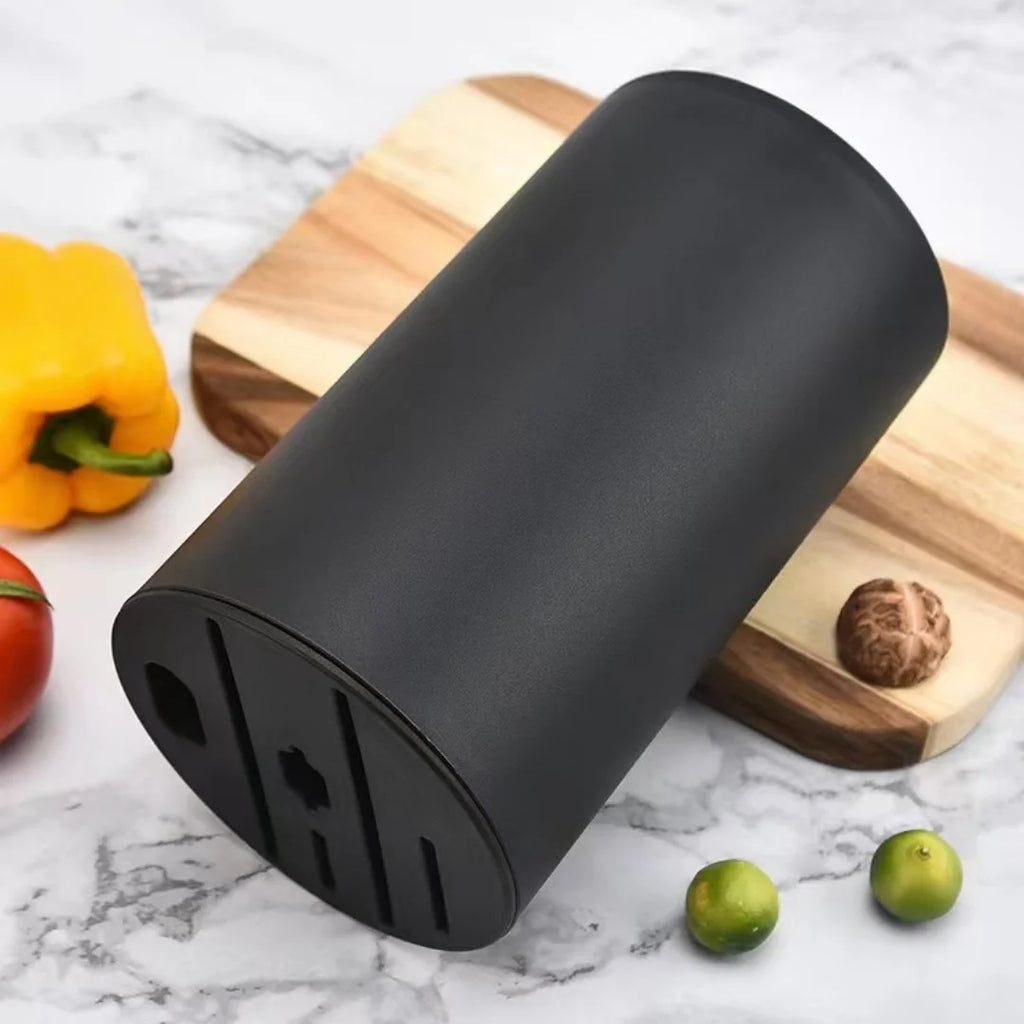 Multi-functional Knife Storage Stand Holder Inserted Kitchen Organizer For Chef Cleaver Scissors Fruit Knives Space Saving Rack