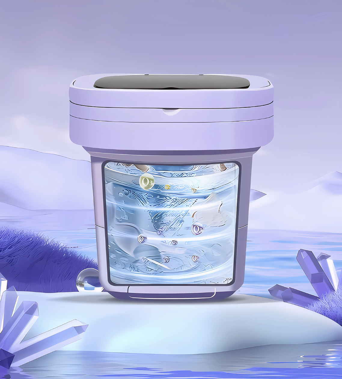 The EasyWasher Foldable Washing Machine